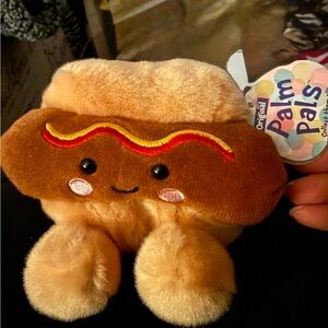 Palm Pals Smiling Hot Dog Plush